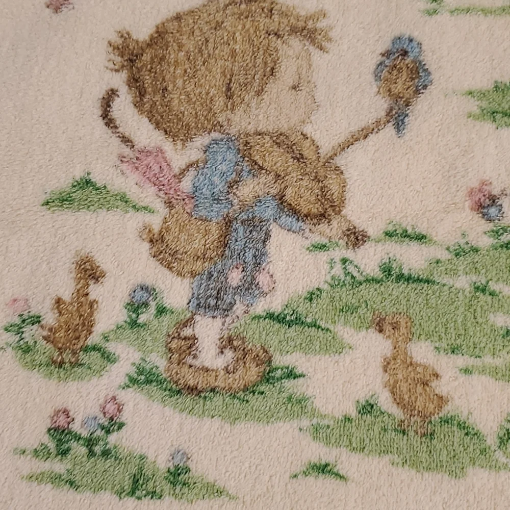 Betsey Clark Hallmark Martex 1977 bath towel VINTAGE approximately 22